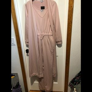 Pretty in pink Romper and duster set